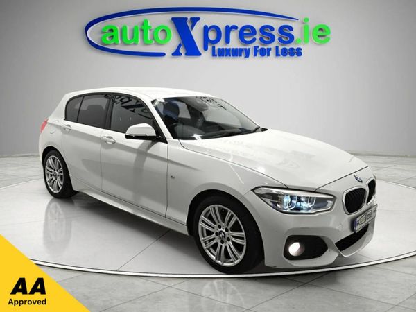 BMW 1-Series Hatchback, Diesel, 2017, White
