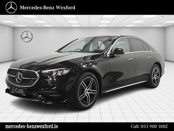Mercedes-Benz E-Class Saloon, Diesel Plug-in Hybrid, 2026, Black