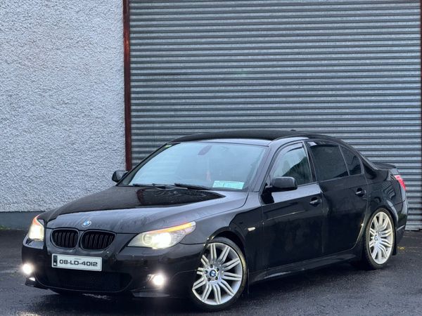 BMW 5-Series Saloon, Diesel, 2008, Black