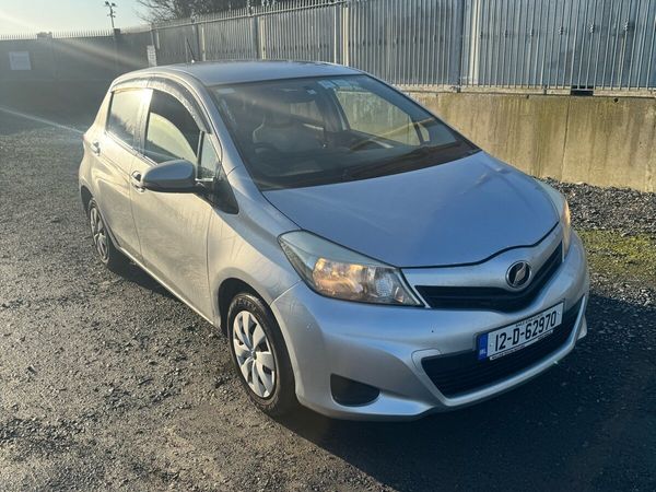 Toyota Vitz Hatchback, Petrol, 2012, Silver