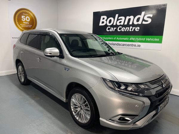 Mitsubishi Outlander SUV, Petrol Plug-in Hybrid, 2019, Silver