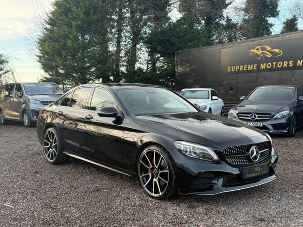 Mercedes-Benz C-Class Saloon, Diesel, 2019, Black