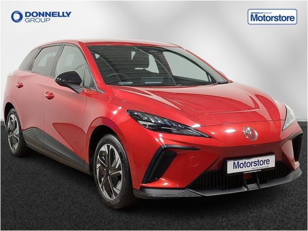 MG MG4 Hatchback, Electric, 2022, Red