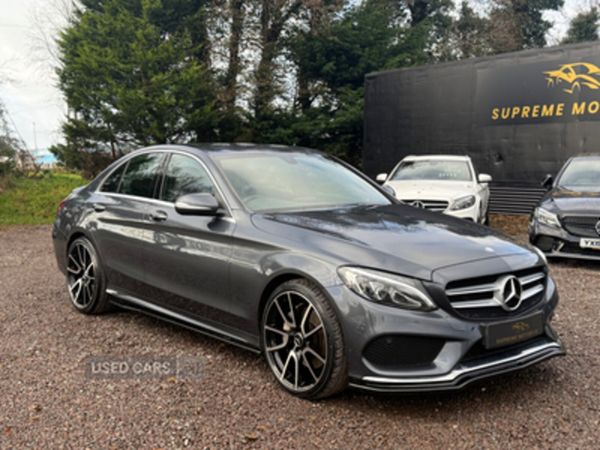 Mercedes-Benz C-Class Saloon, Diesel, 2014, Grey