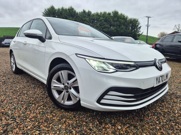 Volkswagen Golf Hatchback, Petrol, 2021, White