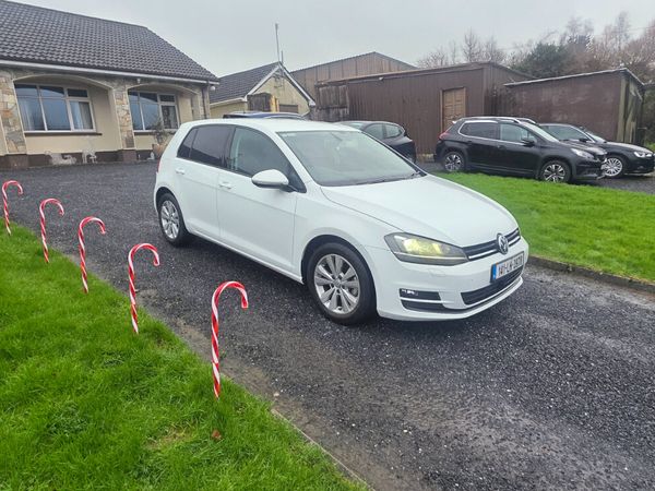 Volkswagen Golf Hatchback, Petrol, 2014, White