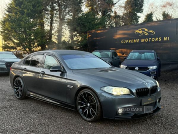 BMW 5-Series Saloon, Diesel, 2016, Grey