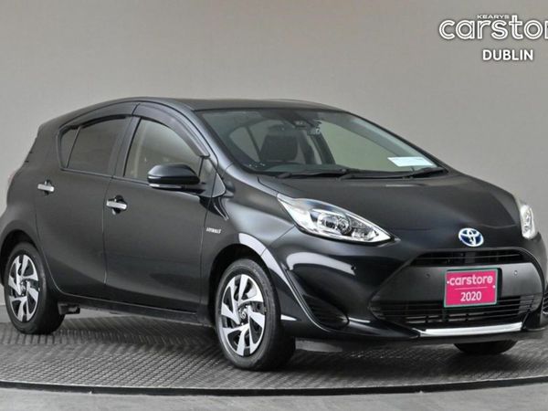 Toyota Aqua Hatchback, Petrol Hybrid, 2020, Black