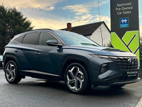 Hyundai Tucson SUV, Petrol Hybrid, 2024, Blue