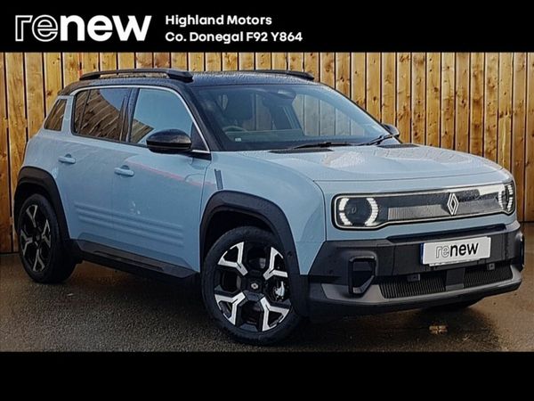 Renault 4 Hatchback, Electric, 2025, Blue