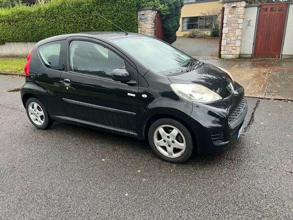 Peugeot 107 Hatchback, Petrol, 2010, Black