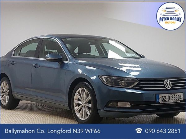 Volkswagen Passat Saloon, Diesel, 2015, Blue
