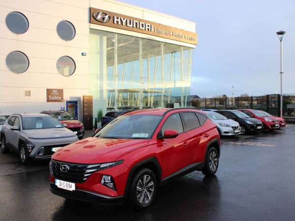 Hyundai Tucson SUV, Petrol Hybrid, 2021, Red