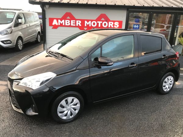 Toyota Yaris Hatchback, Petrol, 2019, Black