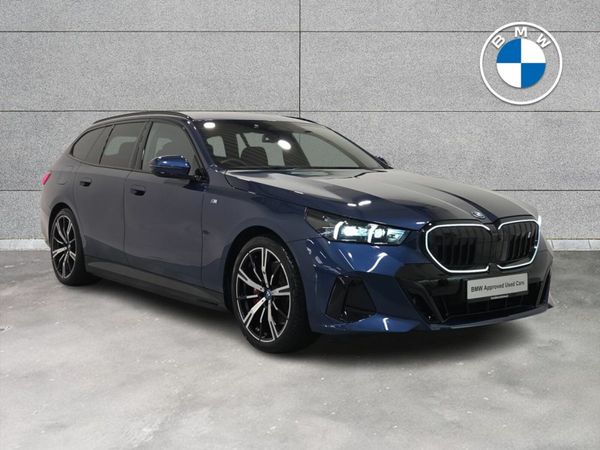 BMW i5 Estate, Electric, 2025, Blue