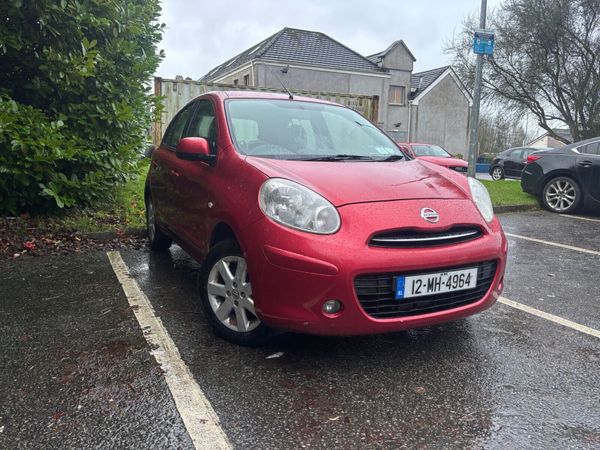 Nissan Micra Hatchback, Petrol, 2012, Red