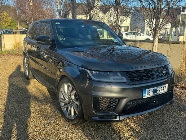 Land Rover Range Rover Sport SUV, Petrol Plug-in Hybrid, 2018, Grey