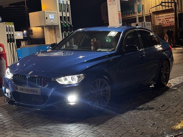 BMW 3-Series Saloon, Diesel, 2014, Blue