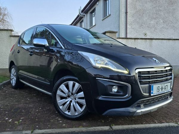 Peugeot 3008 SUV, Diesel, 2015, Black
