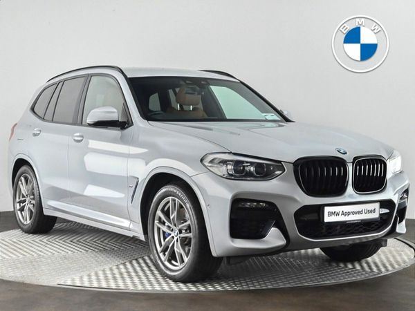 BMW X3 SUV, Petrol Plug-in Hybrid, 2021, Silver