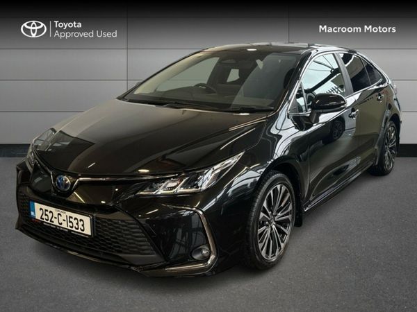Toyota Corolla Saloon, Petrol Hybrid, 2025, Black