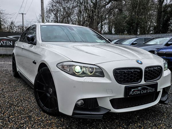 BMW 5-Series Saloon, Diesel, 2011, White