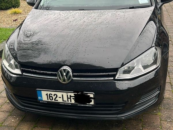 Volkswagen Golf Hatchback, Diesel, 2016, Black