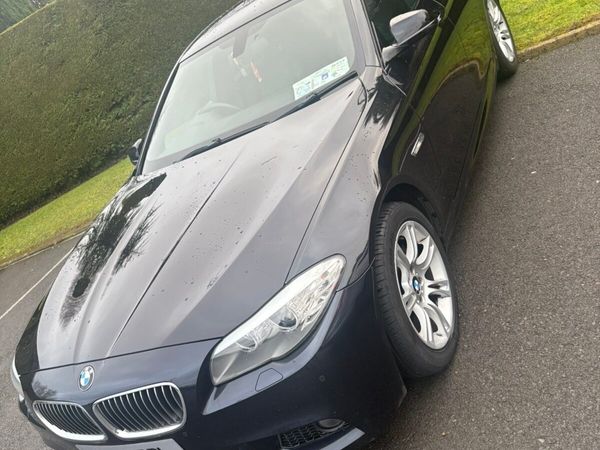 BMW 5-Series Saloon, Diesel, 2013, Black