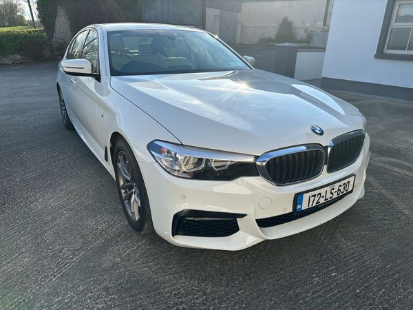 BMW 5-Series Saloon, Diesel, 2017, White