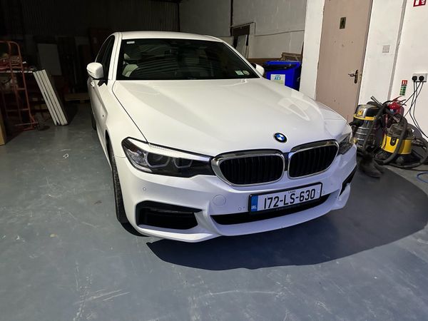 BMW 5-Series Saloon, Diesel, 2017, White