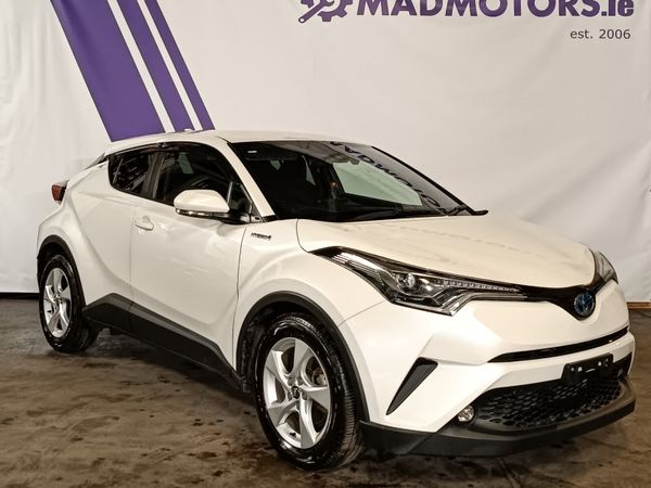 Toyota C-HR SUV, Petrol Hybrid, 2019, White