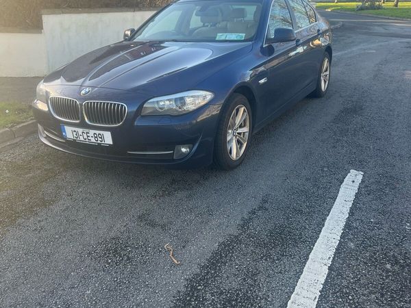 BMW 5-Series Saloon, Diesel, 2013, Blue