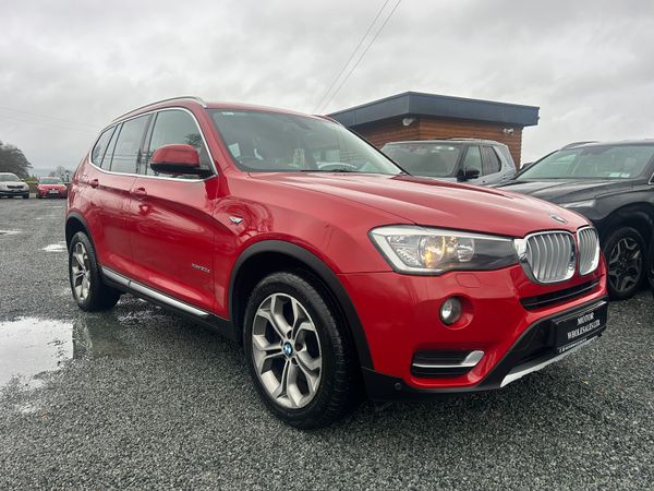 BMW X3 SUV, Diesel, 2016, Red