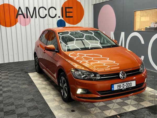 Volkswagen Polo Hatchback, Petrol, 2019, Orange