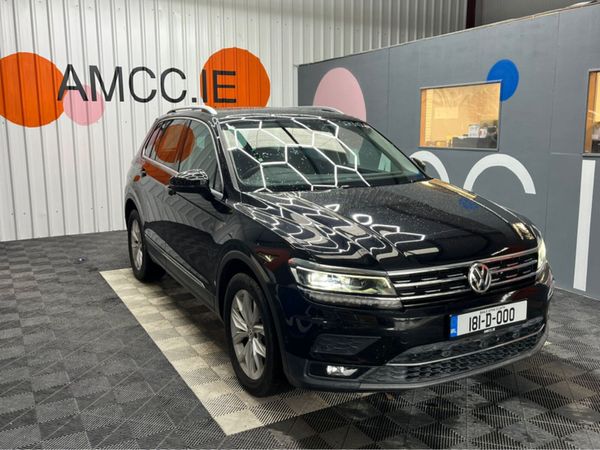 Volkswagen Tiguan SUV, Diesel, 2018, Black