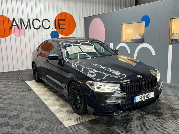 BMW 5-Series Saloon, Diesel, 2018, Black