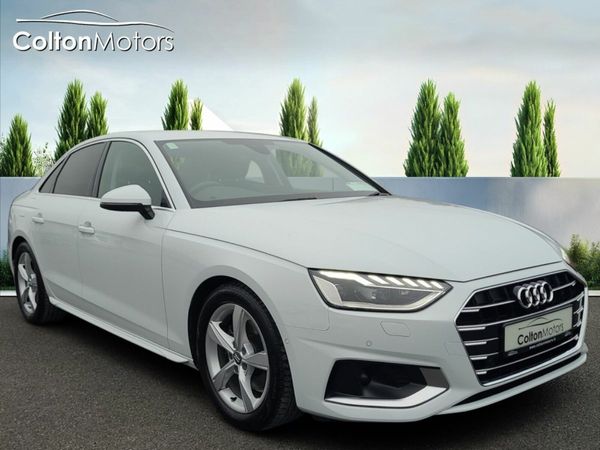Audi A4 Saloon, Diesel Hybrid, 2021, White