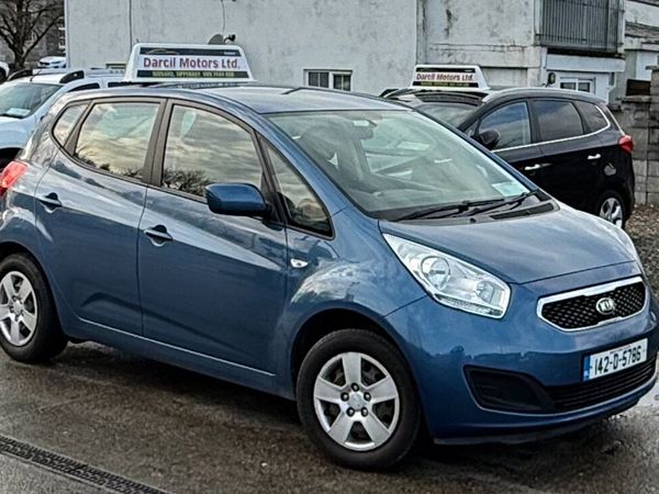 Kia Venga MPV, Petrol, 2014, Blue