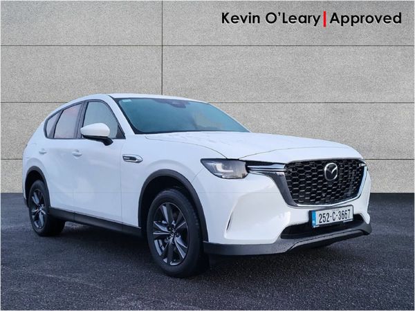 Mazda CX-60 SUV, Petrol Plug-in Hybrid, 2025, White