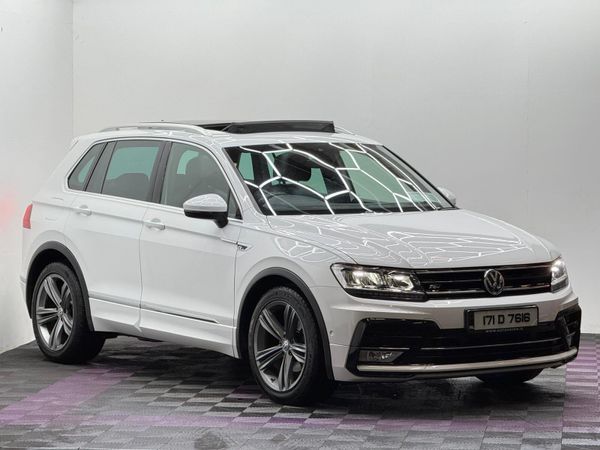 Volkswagen Tiguan SUV, Diesel, 2017, White