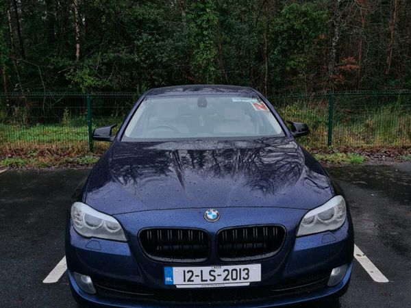 BMW 5-Series Saloon, Diesel, 2012, Blue