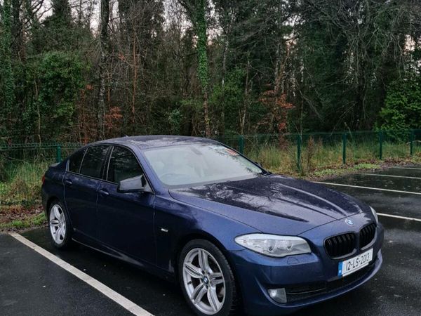 BMW 5-Series Saloon, Diesel, 2012, Blue