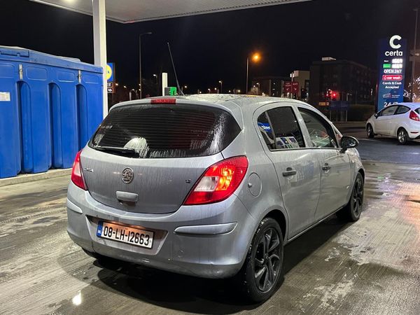 Vauxhall Corsa Hatchback, Petrol, 2008, Silver