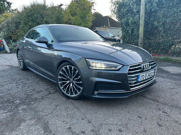 Audi A5 Coupe, Petrol, 2017, Grey