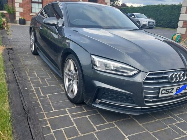 Audi A5 Coupe, Petrol, 2019, Grey