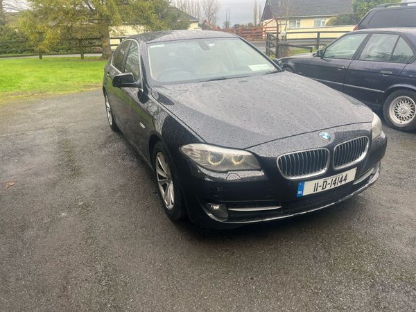 BMW 5-Series Saloon, Diesel, 2011, Black