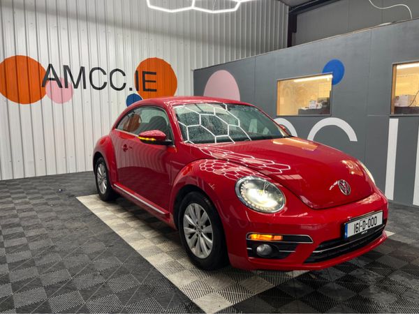 Volkswagen Beetle Hatchback, Petrol, 2016, Red