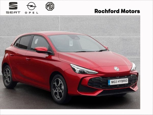 MG MG3 Hatchback, Petrol Hybrid, 2026, Red