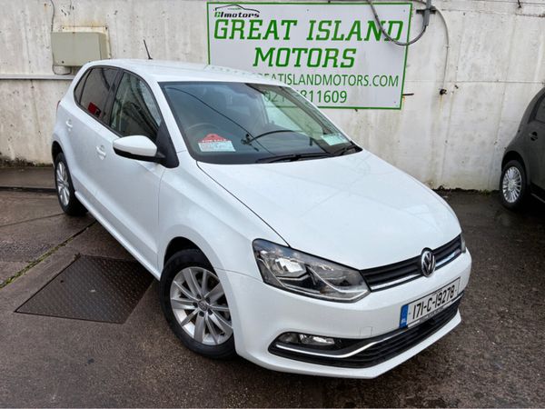 Volkswagen Polo Hatchback, Petrol, 2017, White
