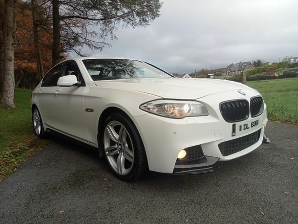 BMW 5-Series Saloon, Diesel, 2011, White